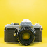 Pentax Asahi K2 + SMC 50mm F1.7 - 35mm SLR Film Camera
