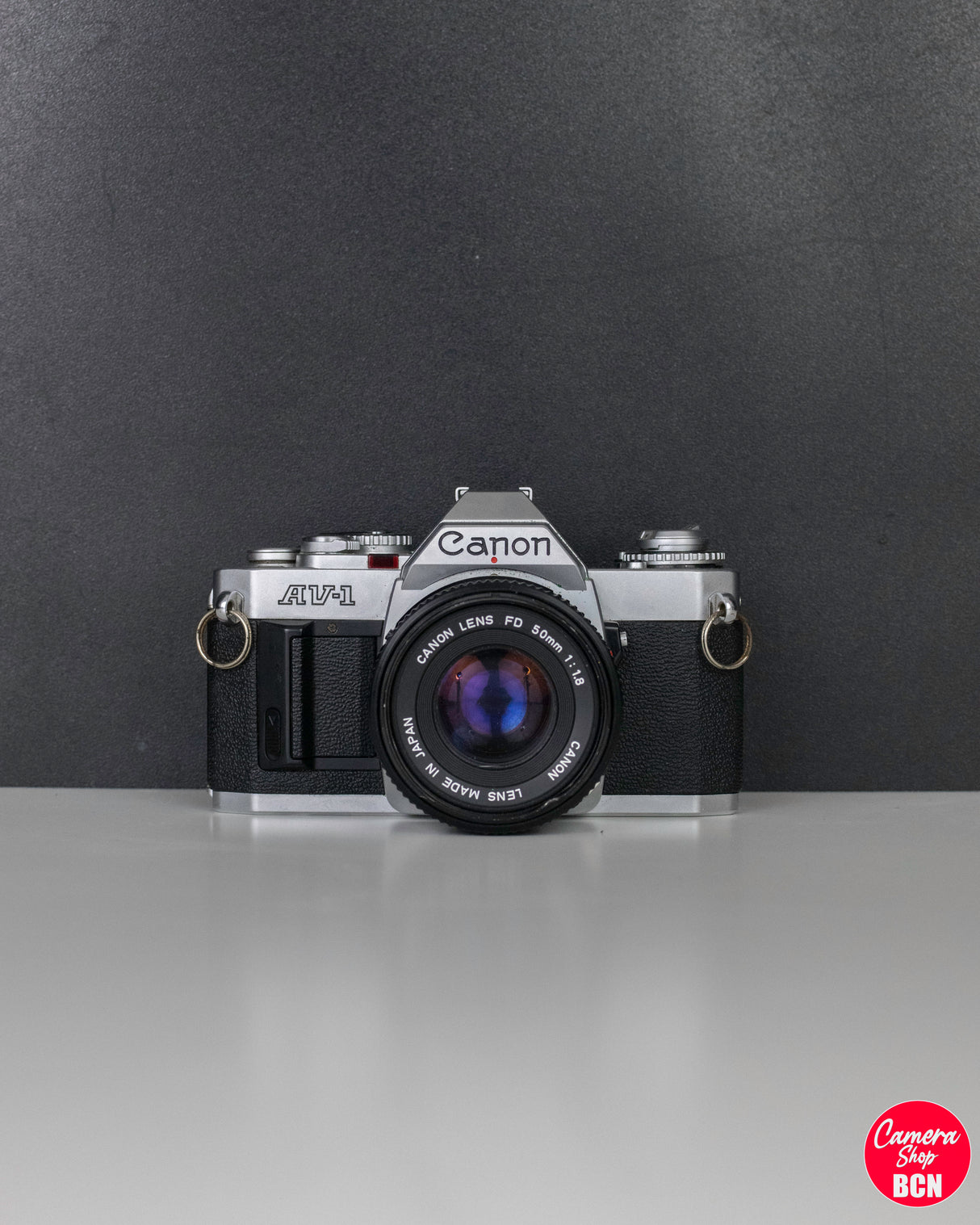Canon AV-1 - 35mm SLR Film Camera + 50mm FD 1.8 LENS