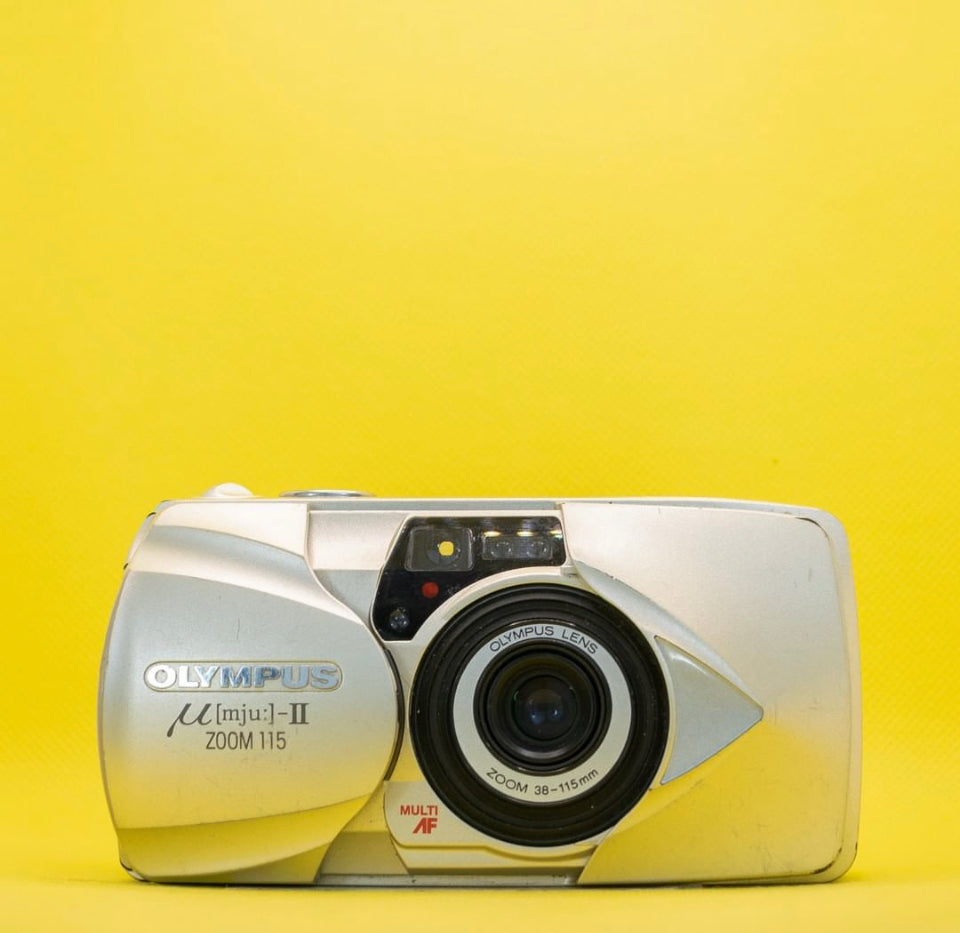 Olympus MJU II Zoom 115 - 35mm Premium Film Camera