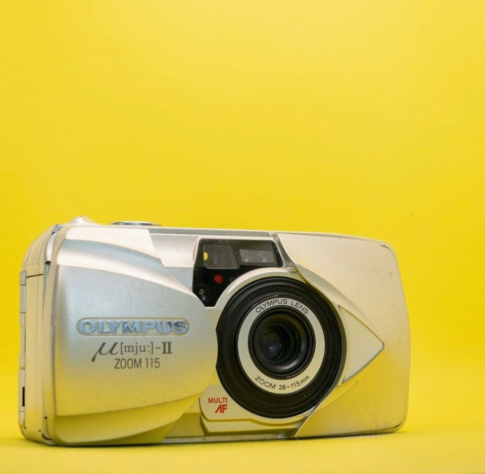 Compra tu Cámara Analógica Vintage Olympus MJU II Zoom 115 📷 – Camera Shop