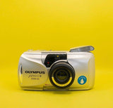 Olympus MJU II Zoom 80 - 35mm Film Camera Mint Compact